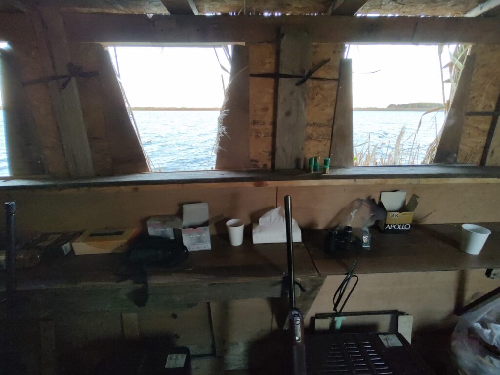 鳥屋猟の様子